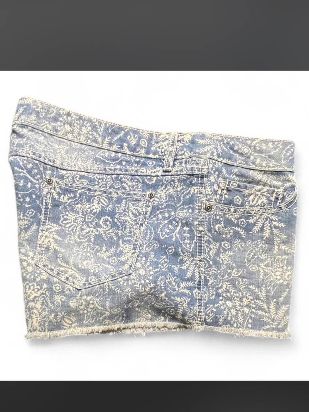 Mudd Floral Denim Shorts, 17